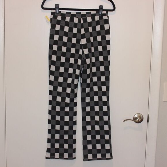 NEW BP High Waisted Plaid Pants Women Small - Picture 5 of 13